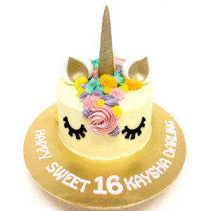 Novelty Unicorn Birthday Cake by Just Heavenly